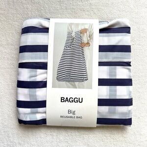 BAGGU BIG Reusable Bag Sailor Stripe